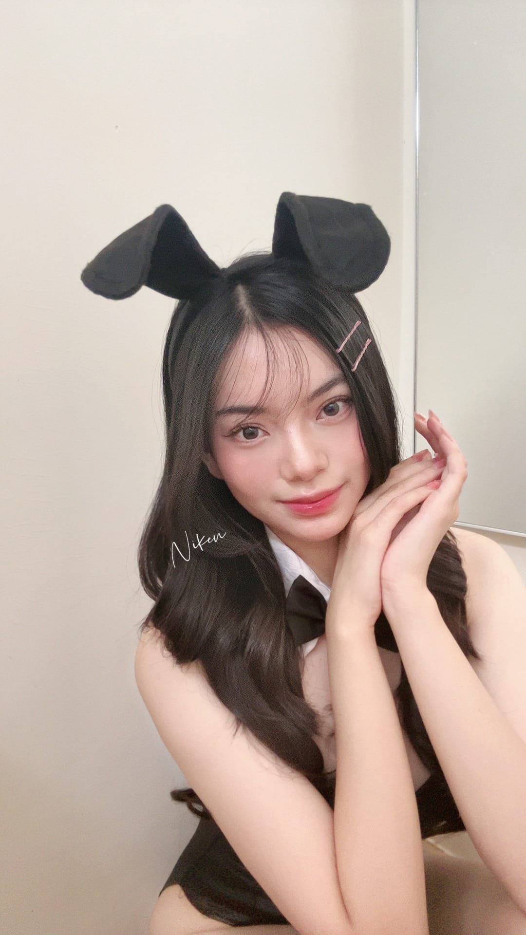 Niken Andalusia Konten Eksklusif Edisi Bunny Girl 5 TG @VITAMINKUOFC 4