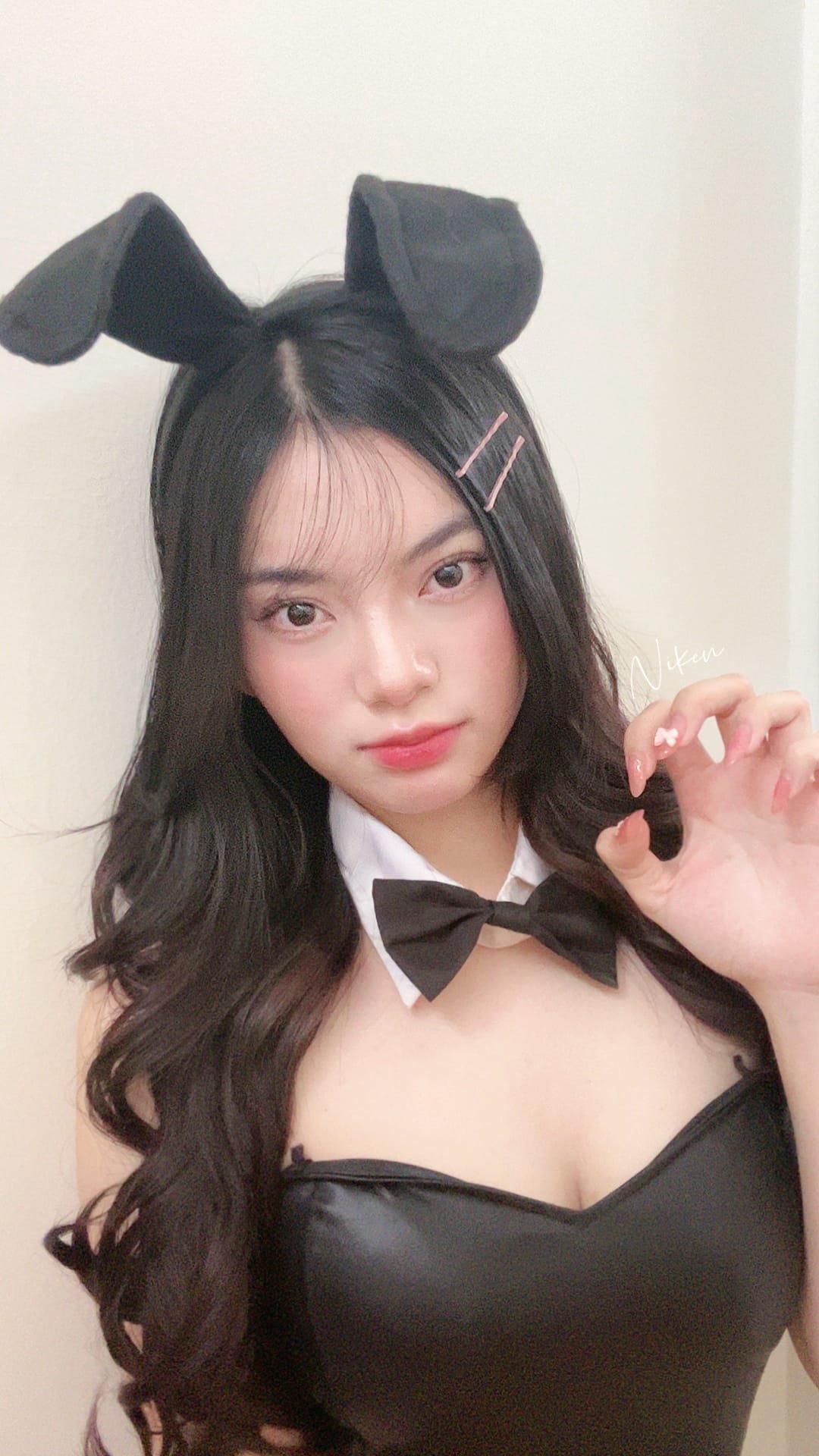 Niken Andalusia Konten Eksklusif Edisi Bunny Girl 7 TG @VITAMINKUOFC 6